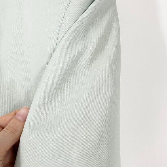 Stella McCartney Mint Green One Button Blazer Jacket - Picture 7 of 12